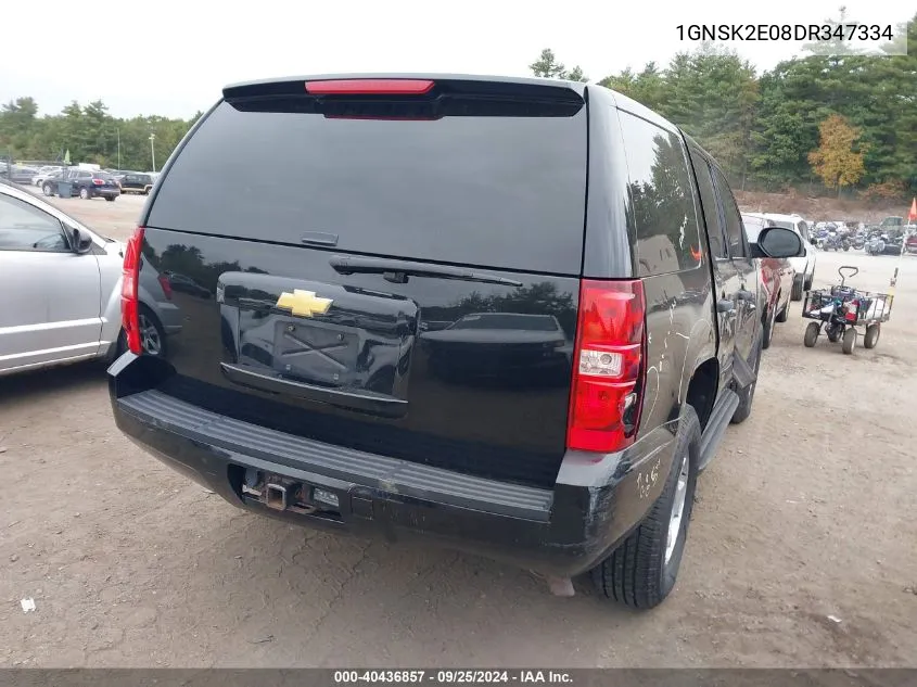 1GNSK2E08DR347334 2013 Chevrolet Tahoe Commercial Fleet