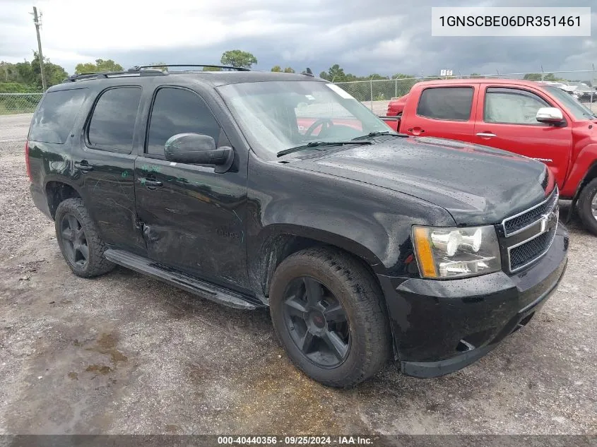 2013 Chevrolet Tahoe Lt VIN: 1GNSCBE06DR351461 Lot: 40440356