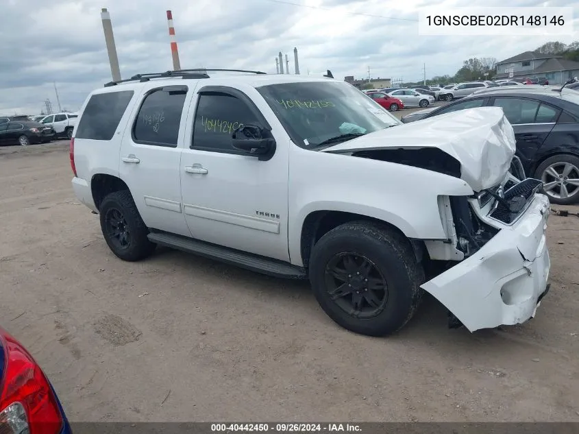 2013 Chevrolet Tahoe Lt VIN: 1GNSCBE02DR148146 Lot: 40442450