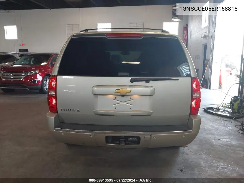 1GNSCCE05ER168818 2014 Chevrolet Tahoe Ltz