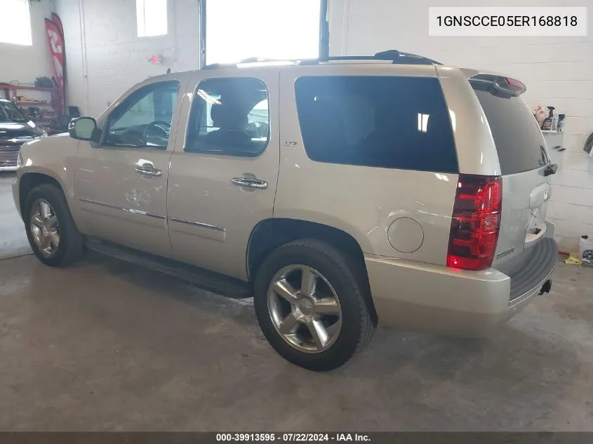 2014 Chevrolet Tahoe Ltz VIN: 1GNSCCE05ER168818 Lot: 39913595