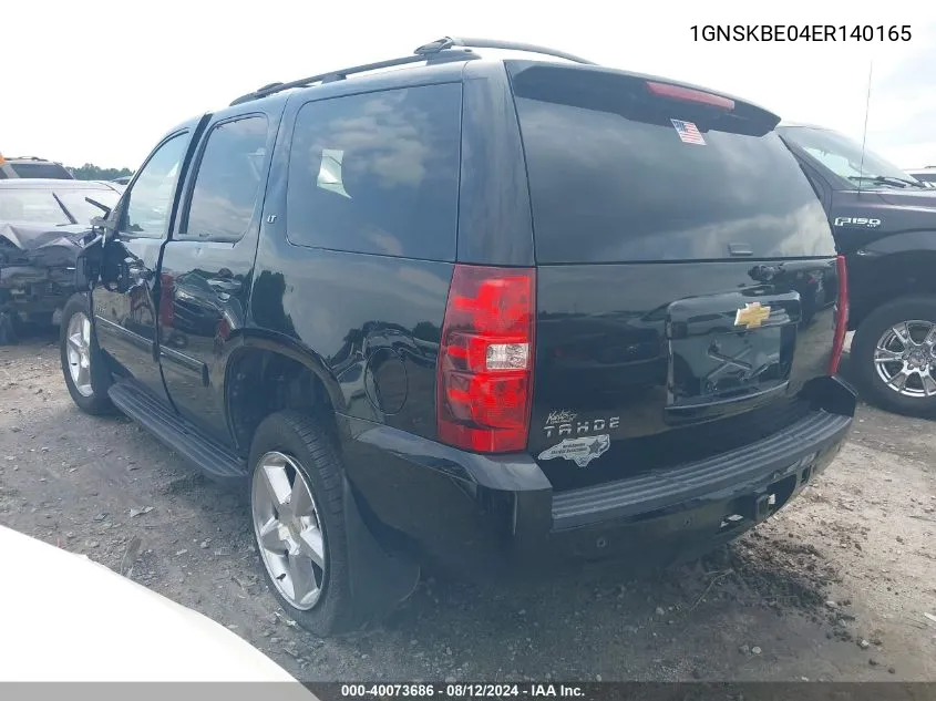 1GNSKBE04ER140165 2014 Chevrolet Tahoe Lt