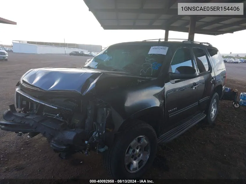 1GNSCAE05ER154406 2014 Chevrolet Tahoe C1500 Ls