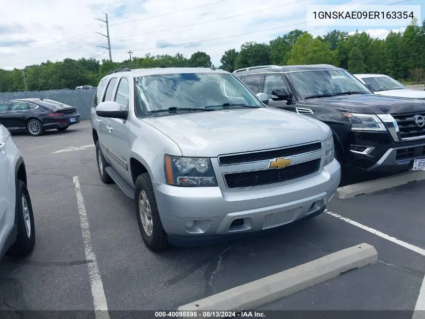 2014 Chevrolet Tahoe K1500 Ls VIN: 1GNSKAE09ER163354 Lot: 40095595