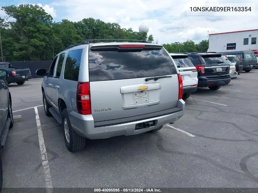 2014 Chevrolet Tahoe K1500 Ls VIN: 1GNSKAE09ER163354 Lot: 40095595