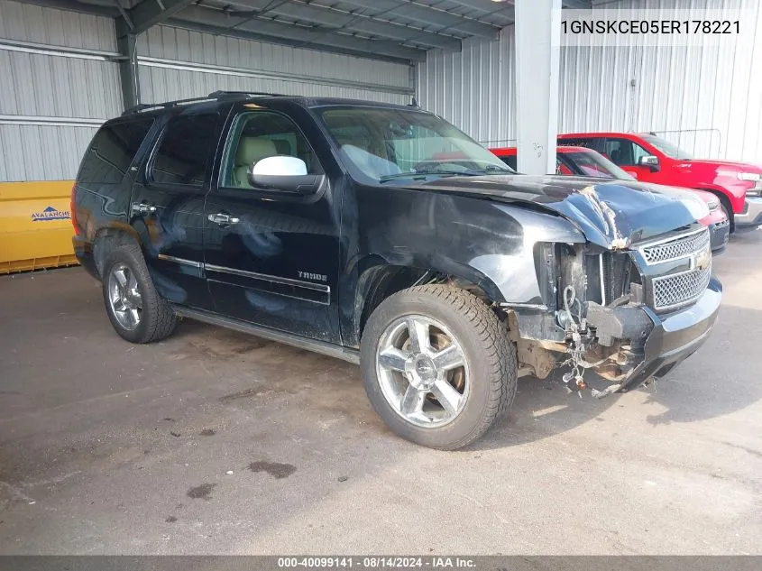 2014 Chevrolet Tahoe Ltz VIN: 1GNSKCE05ER178221 Lot: 40099141