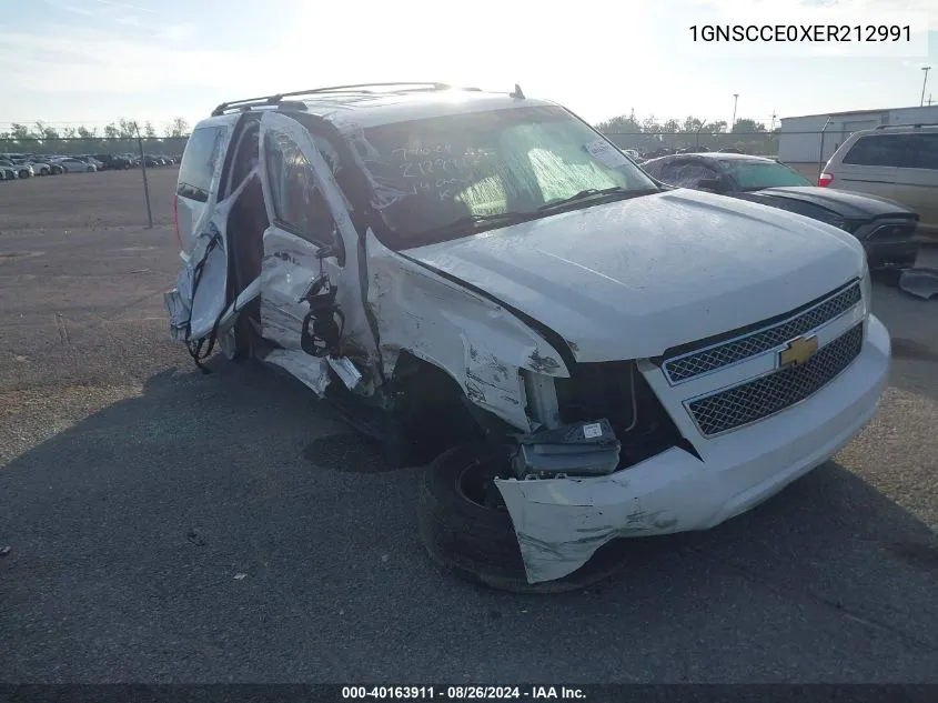 2014 Chevrolet Tahoe Ltz VIN: 1GNSCCE0XER212991 Lot: 40163911