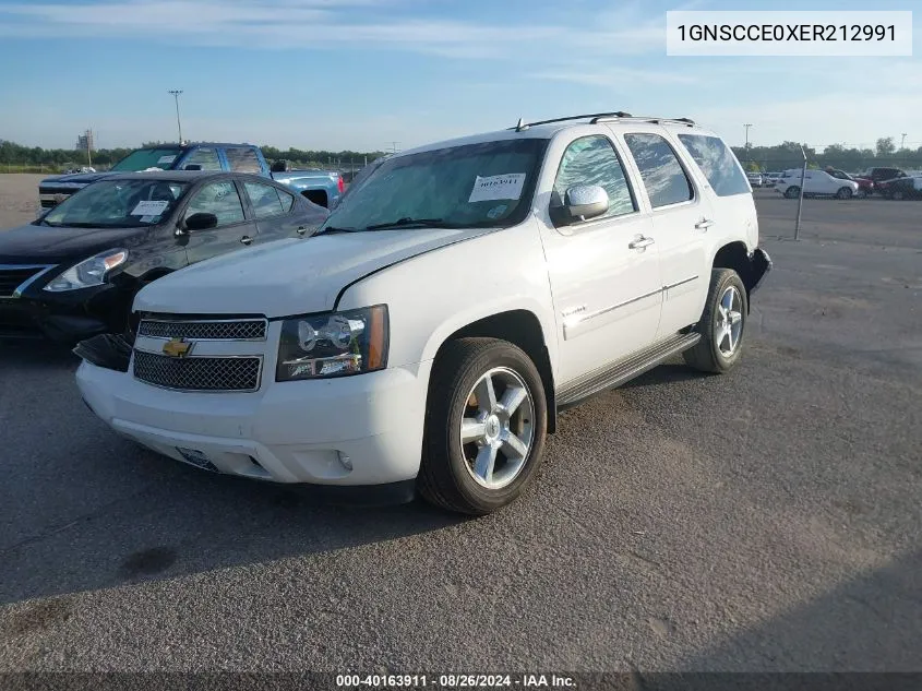 2014 Chevrolet Tahoe Ltz VIN: 1GNSCCE0XER212991 Lot: 40163911