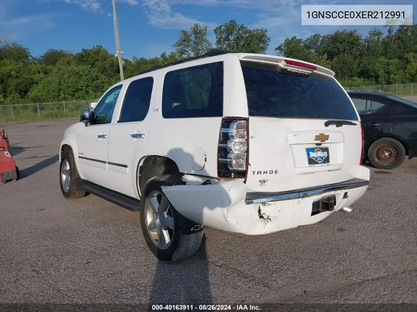 2014 Chevrolet Tahoe Ltz VIN: 1GNSCCE0XER212991 Lot: 40163911