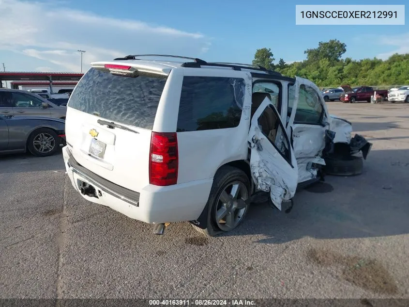 2014 Chevrolet Tahoe Ltz VIN: 1GNSCCE0XER212991 Lot: 40163911