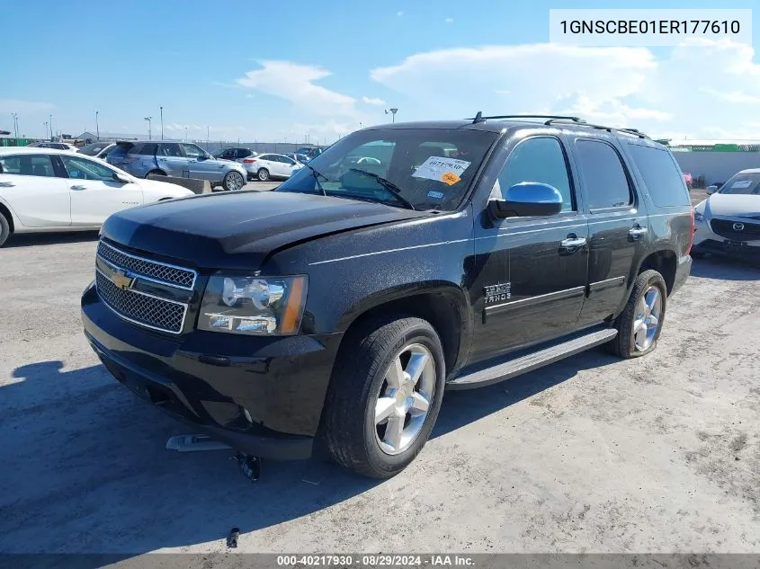 2014 Chevrolet Tahoe Lt VIN: 1GNSCBE01ER177610 Lot: 40217930