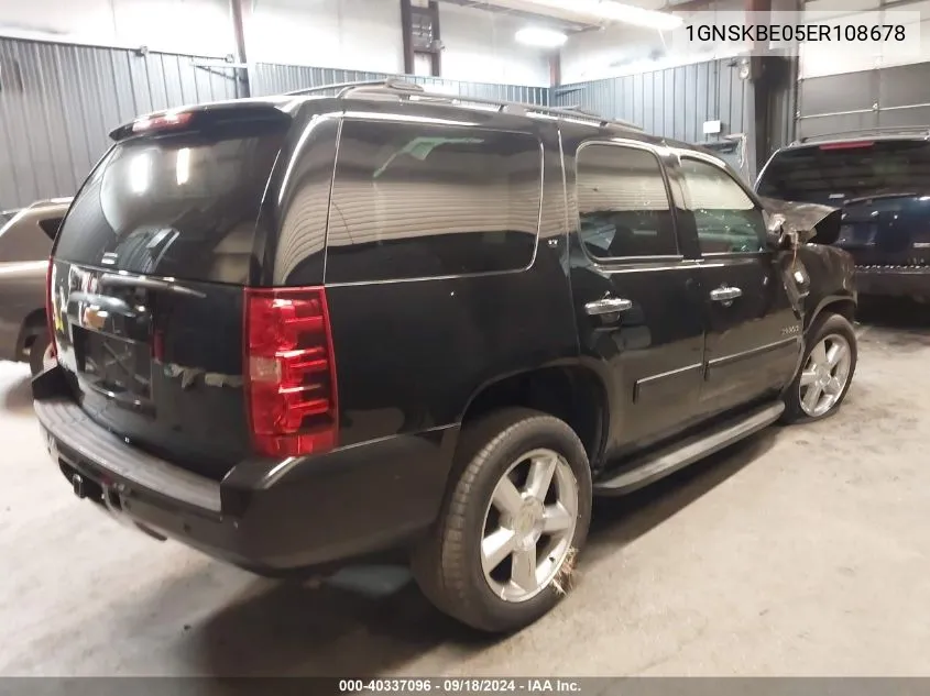 1GNSKBE05ER108678 2014 Chevrolet Tahoe Lt