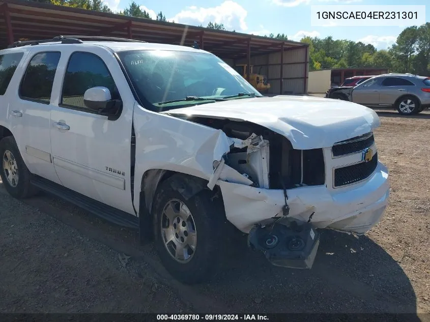 2014 Chevrolet Tahoe Ls VIN: 1GNSCAE04ER231301 Lot: 40369780