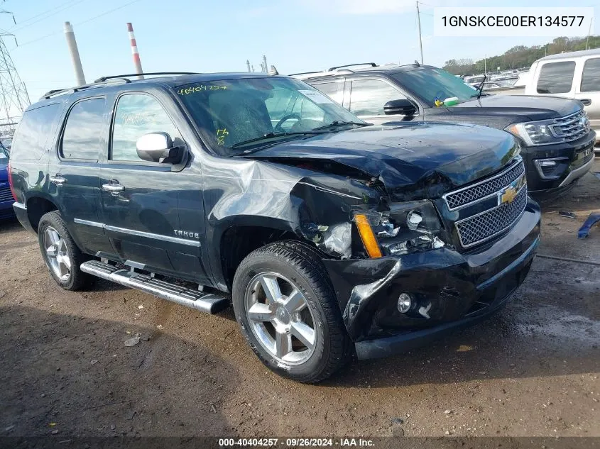 1GNSKCE00ER134577 2014 Chevrolet Tahoe Ltz