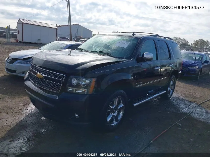 1GNSKCE00ER134577 2014 Chevrolet Tahoe Ltz