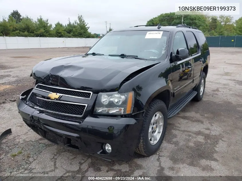 2014 Chevrolet Tahoe Lt VIN: 1GNSKBE09ER199373 Lot: 40422658