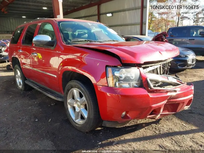 1GNSKCE01ER160475 2014 Chevrolet Tahoe Ltz