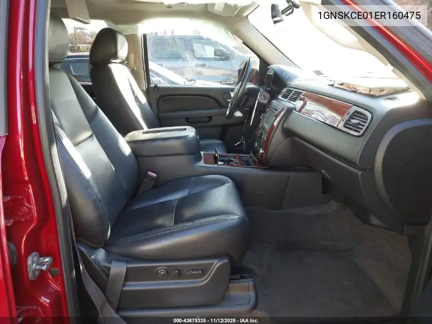 1GNSKCE01ER160475 2014 Chevrolet Tahoe Ltz
