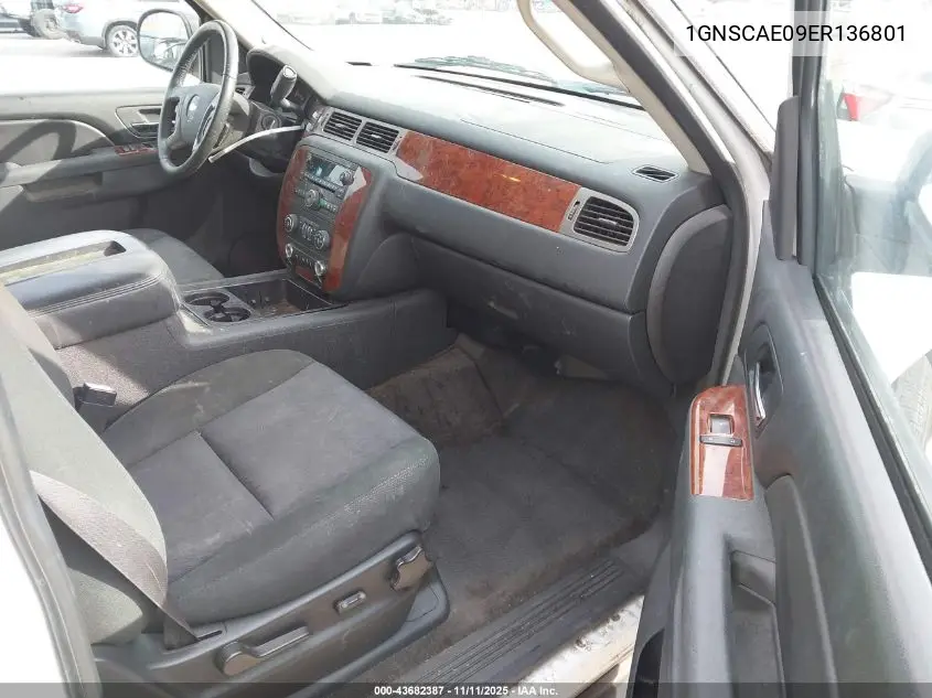 1GNSCAE09ER136801 2014 Chevrolet Tahoe Ls