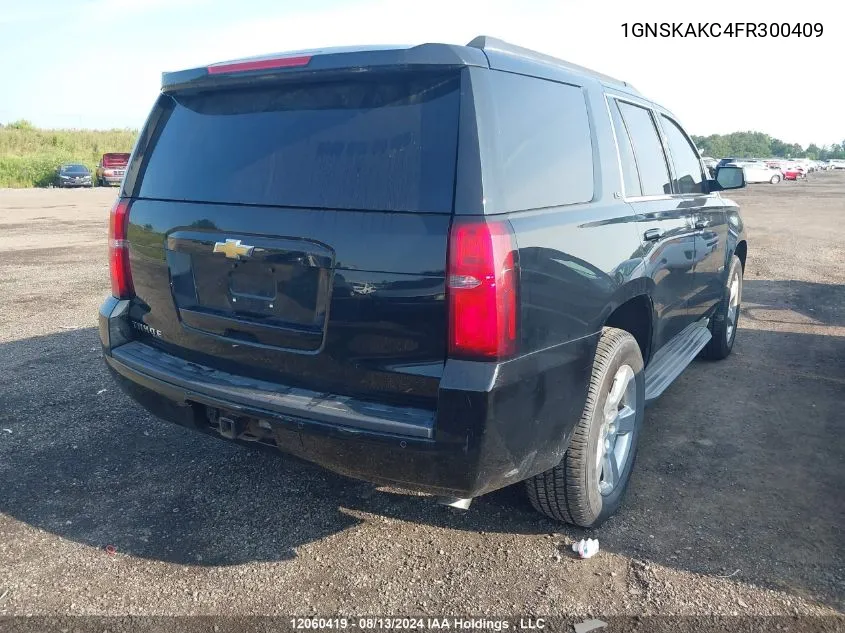 1GNSKAKC4FR300409 2015 Chevrolet Tahoe