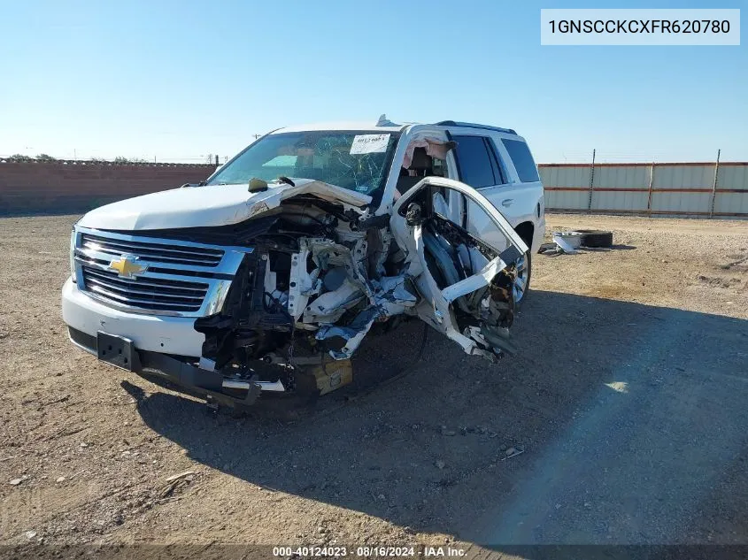 1GNSCCKCXFR620780 2015 Chevrolet Tahoe Ltz