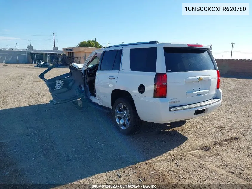 1GNSCCKCXFR620780 2015 Chevrolet Tahoe Ltz