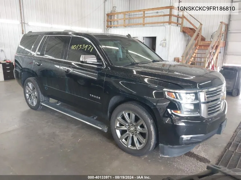 1GNSKCKC9FR186810 2015 Chevrolet Tahoe Ltz