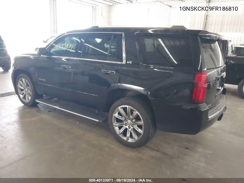 1GNSKCKC9FR186810 2015 Chevrolet Tahoe Ltz