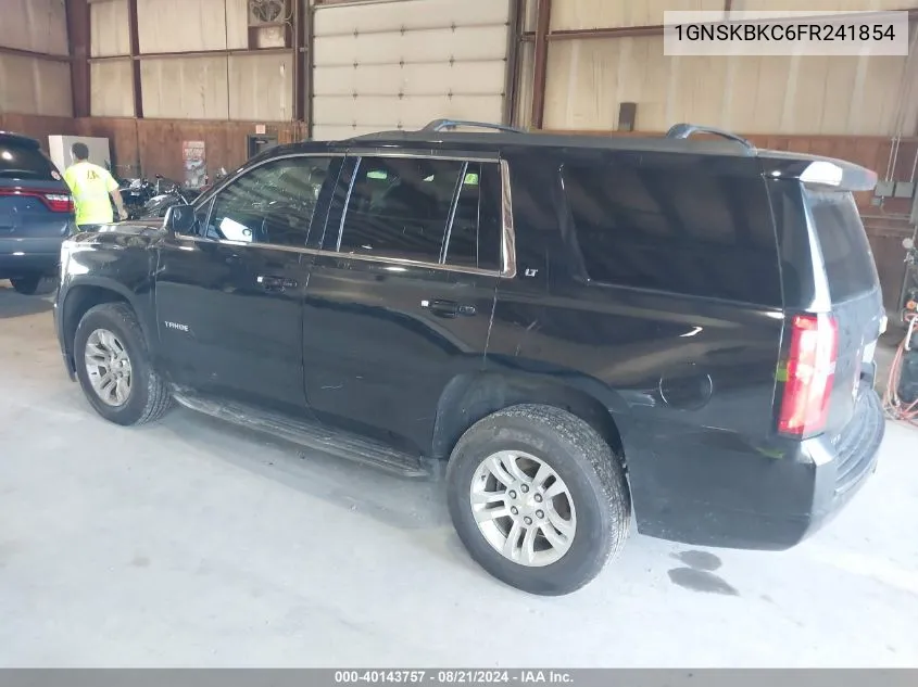 1GNSKBKC6FR241854 2015 Chevrolet Tahoe K1500 Lt