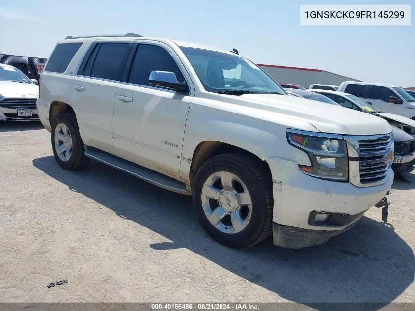 2015 Chevrolet Tahoe Ltz VIN: 1GNSKCKC9FR145299 Lot: 40156486