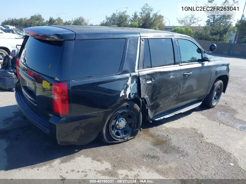 1GNLC2EC2FR263041 2015 Chevrolet Tahoe Commercial Fleet