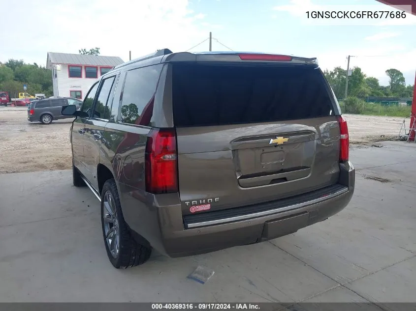 1GNSCCKC6FR677686 2015 Chevrolet Tahoe C1500 Ltz