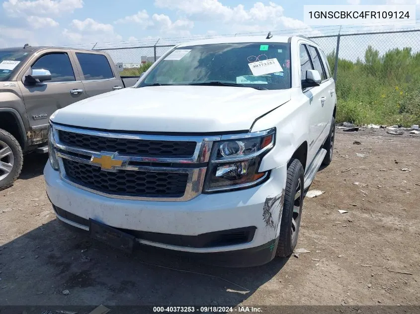 1GNSCBKC4FR109124 2015 Chevrolet Tahoe Lt