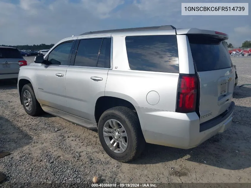 1GNSCBKC6FR514739 2015 Chevrolet Tahoe Lt