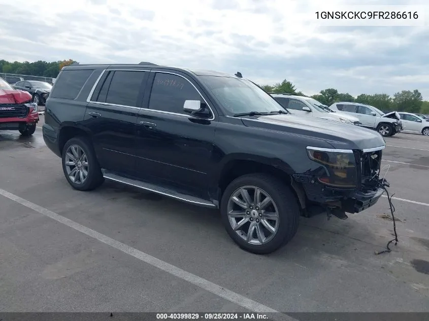 1GNSKCKC9FR286616 2015 Chevrolet Tahoe Ltz