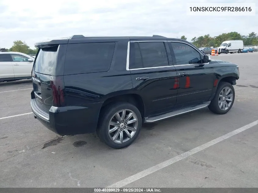 1GNSKCKC9FR286616 2015 Chevrolet Tahoe Ltz