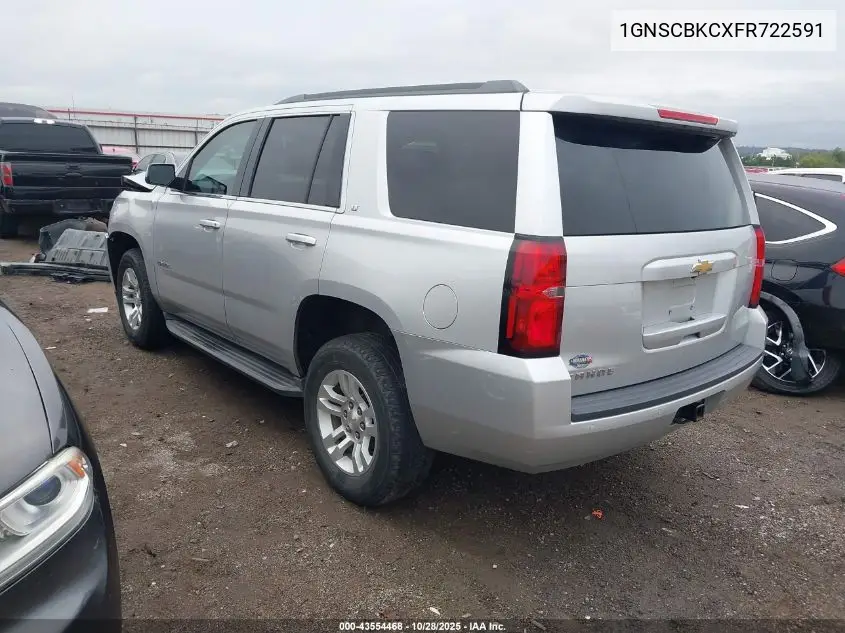 1GNSCBKCXFR722591 2015 Chevrolet Tahoe Lt