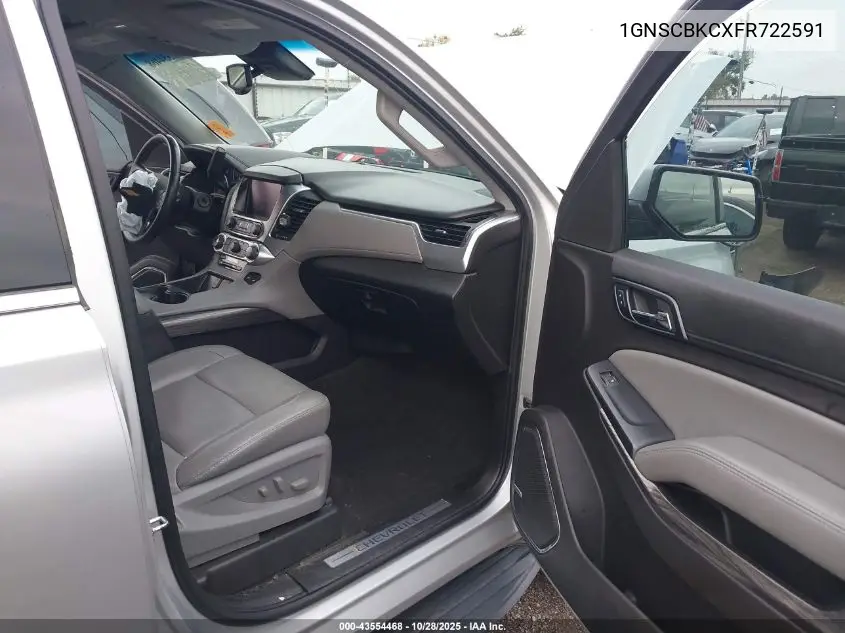 1GNSCBKCXFR722591 2015 Chevrolet Tahoe Lt