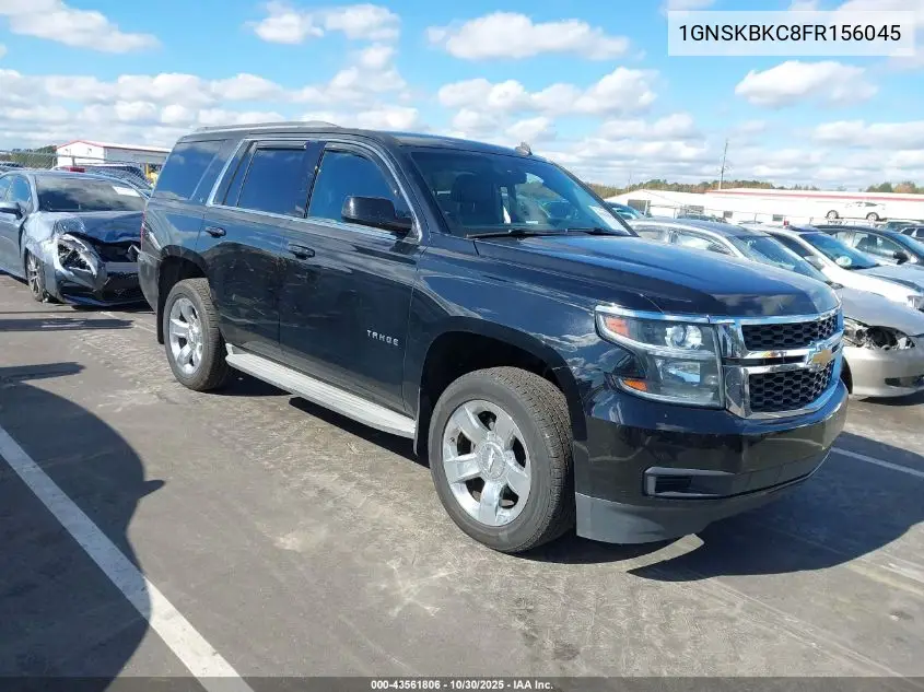 1GNSKBKC8FR156045 2015 Chevrolet Tahoe Lt