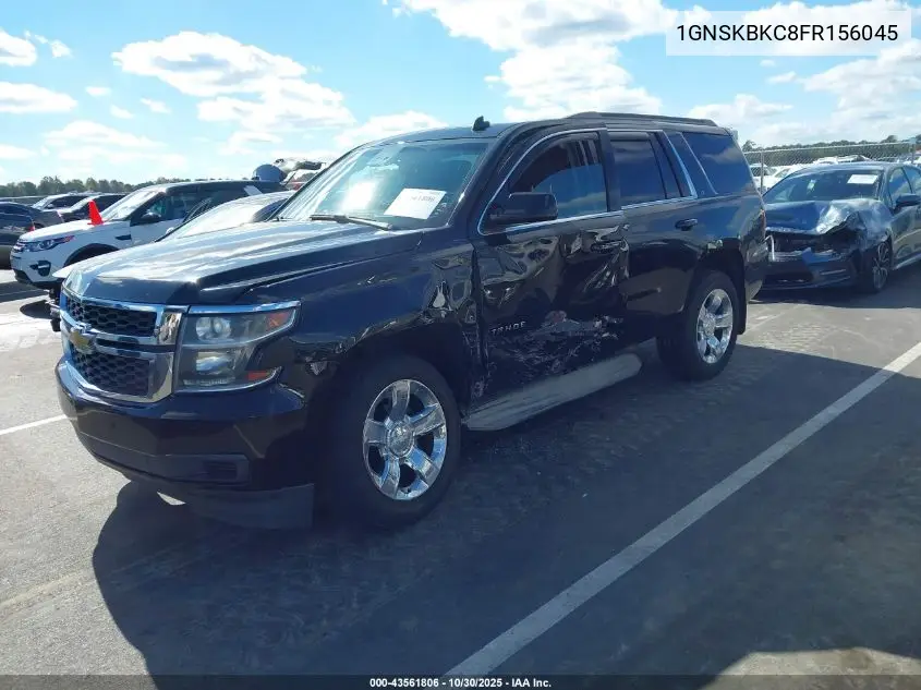 1GNSKBKC8FR156045 2015 Chevrolet Tahoe Lt