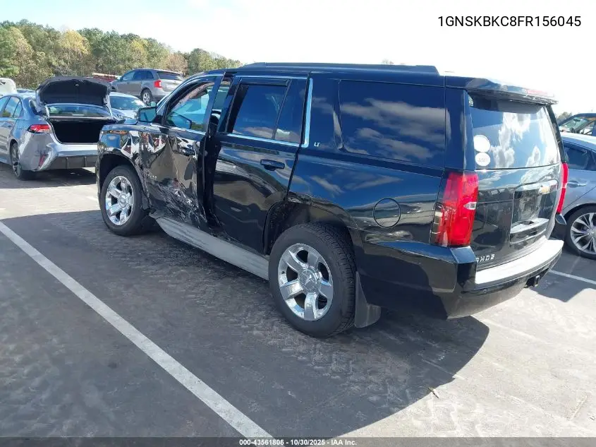 1GNSKBKC8FR156045 2015 Chevrolet Tahoe Lt