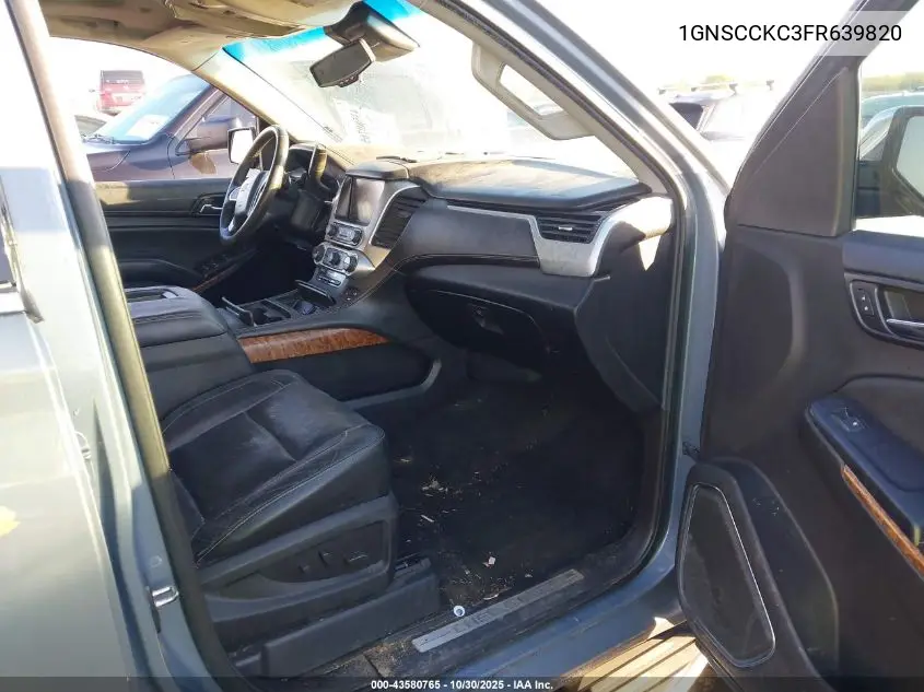 1GNSCCKC3FR639820 2015 Chevrolet Tahoe Ltz