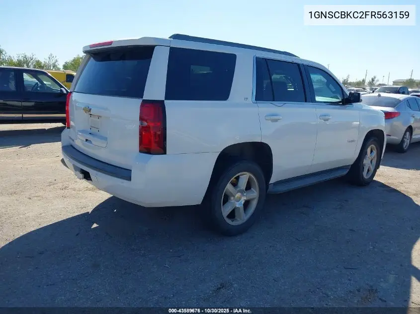 1GNSCBKC2FR563159 2015 Chevrolet Tahoe Lt