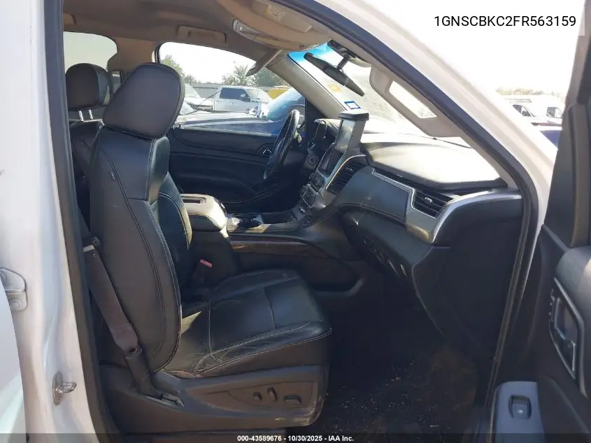 1GNSCBKC2FR563159 2015 Chevrolet Tahoe Lt