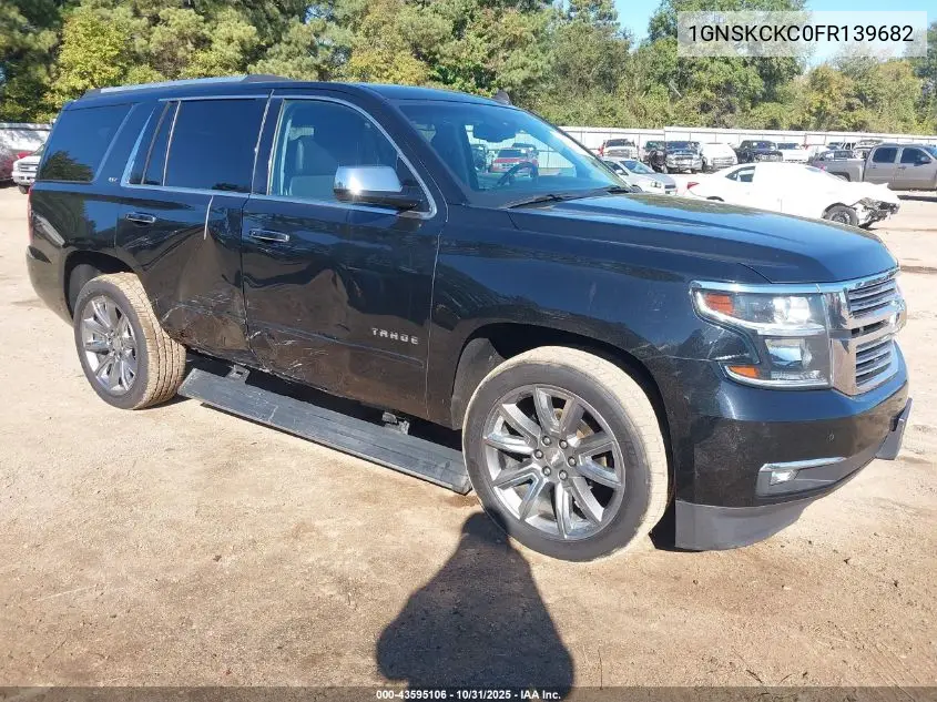 1GNSKCKC0FR139682 2015 Chevrolet Tahoe Ltz