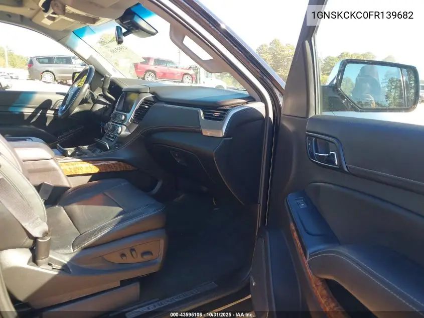 1GNSKCKC0FR139682 2015 Chevrolet Tahoe Ltz