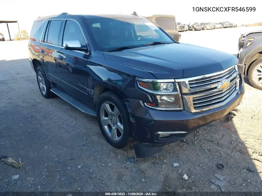 1GNSKCKCXFR546599 2015 Chevrolet Tahoe Ltz