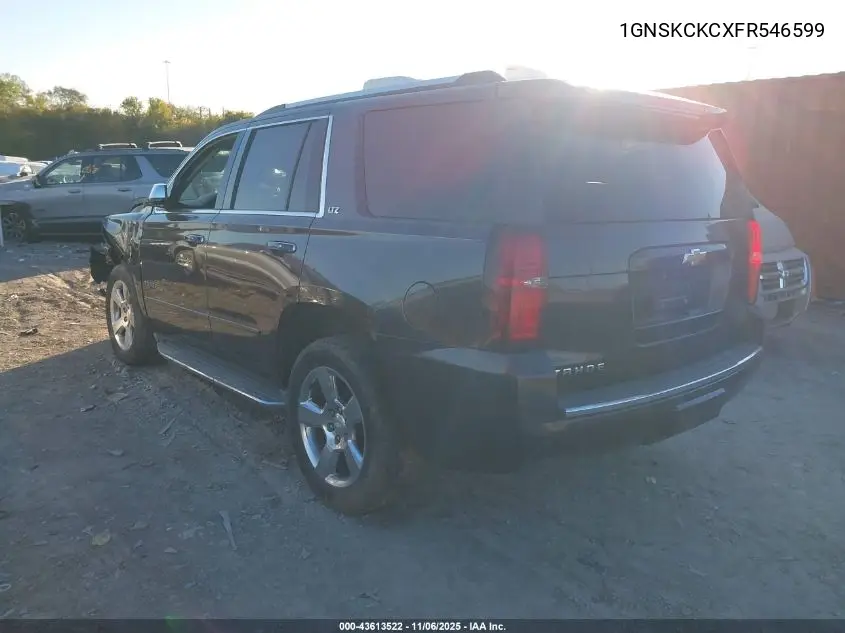 1GNSKCKCXFR546599 2015 Chevrolet Tahoe Ltz