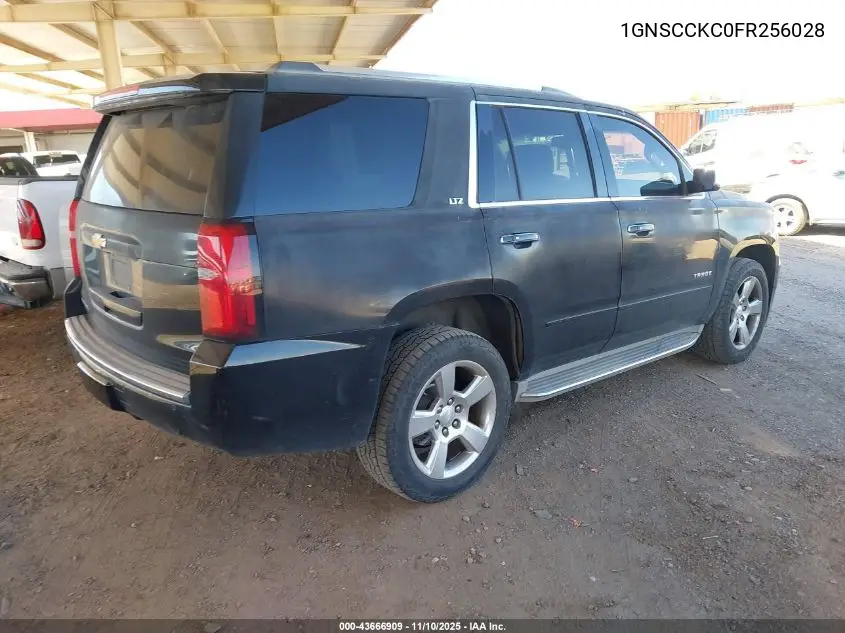 1GNSCCKC0FR256028 2015 Chevrolet Tahoe Ltz