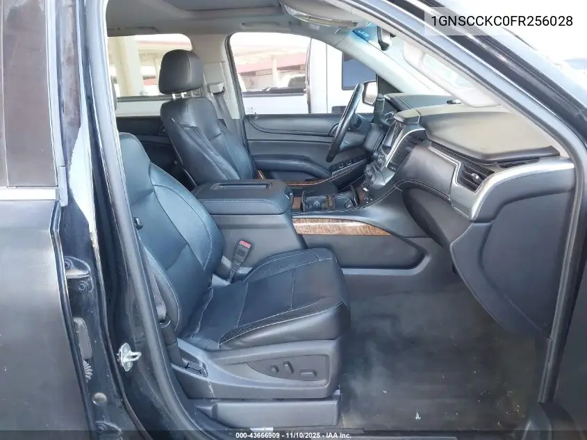 1GNSCCKC0FR256028 2015 Chevrolet Tahoe Ltz